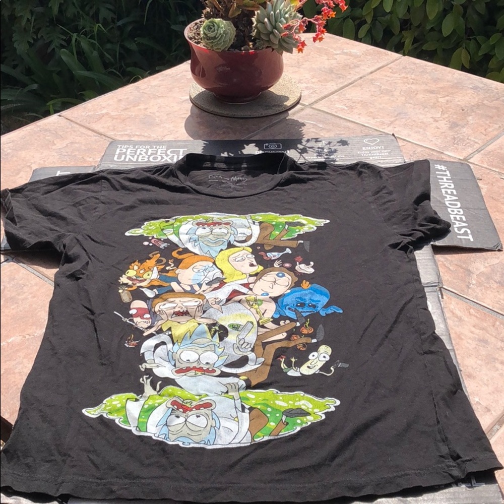 Rick and Morty Shirt Wabbalubadubdub!